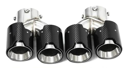 Embouts d'échappement quad pour BMW M340i M240i M440i G20 G22 look carbone