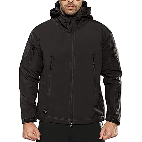 Antarctica men's outdoor waterproof soft shell hooded military ta…