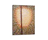 Dimensione: 30x39cm Non incorniciato ,Luce Stradale 2 di Giacomo Balla.