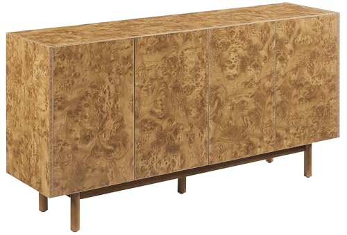 Crosley Furniture Levi Sideboard Modern Buffet Cabinet with 