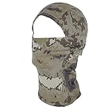 TClian Camo Balaclava Face Mask UV Protection for Men Women Sun Hood Tactical (Jungle)