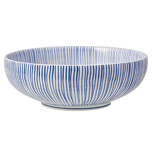 ????(Saikaitoki) Saikai Pottery Hasami Pottery Large Bowl Tokusa 17843 43.2 fl oz (1350 ml)