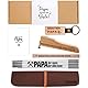 Papa Handwerker Geschenk Set - 2 Meter Zollstock | Flaschenöffner | Zimmermannsbleistift | Schlüsselanhänger | Aufbewahrungstasche für Zollstock, Bester Papa Kreativer Geschenke für Vatertag
