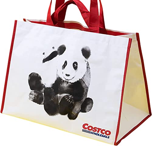 コストコ限定品 コストコ台湾 2021年8月号 2021 エコバッグ バッグ コストコチャイナ Mart マート パンダ Panda ショッピングバッグ 買い物袋 コストコ 手提げ 持ち手 ショルダーバッグ 肩掛け ボトルホルダー 8月号 大容量 全国お取り寄せギフトショップ限定 ステッカー付きのサムネイル