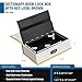 Barska Portable Book Safe with Combination Lock – Hidden Storage Lock Box in Dictionary Style for Home, Office, or Travel