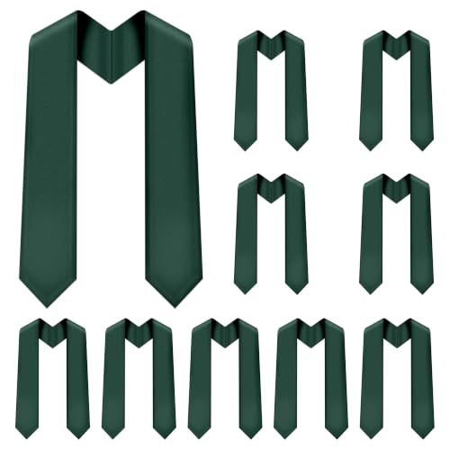 Image of Plain Graduation Stole Sash 60 Inch Unisex Adults Solid