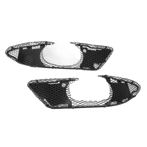 Couverture calandre antibrouillard premium pour Benz Classe C W203 face avant