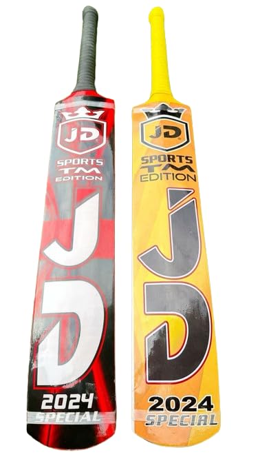 JD Cricket Bat Pack of 2 – Ideal for Tape Ball Cricket