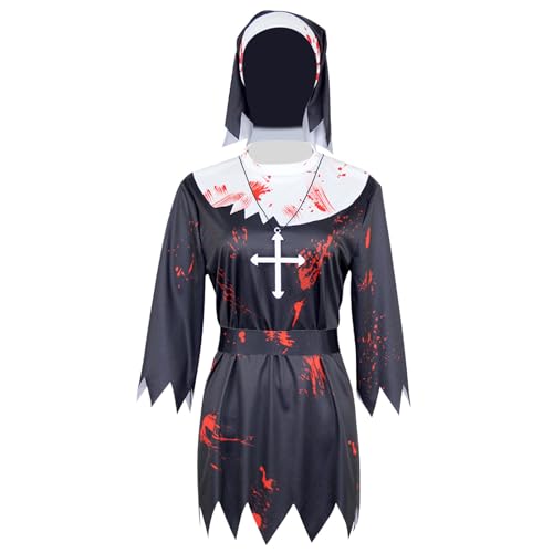 Halloween Costume Women\'s Scary Nun, Halloween Costume for 