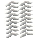 Gatuida 20 Stück Teiliges Weiche Nasenbrückenstreifen aus Umweltfreundlichem Silikon Komfortable...