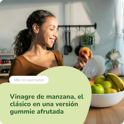 Miniatura 2 de Gominolas Vinagre De Sidra De Manzana 450mg Deliciosas Sin Azúcar Metabolismo Digestión Keto Apple Cider Vinegar Acv Gummies 100 Vegano Y Sin Aditivos Vegavero