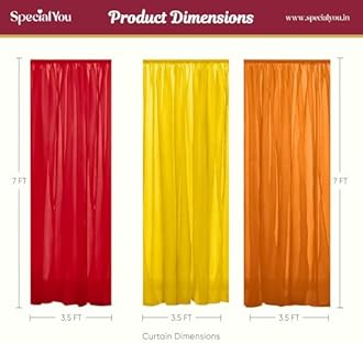 SpecialYou® Wedding Decoration Items for Home, Haldi Decorations Items for Home, Mehndi Decorations Items for Marriage, Back Drop Curtain for Decor, Haldi Backdrop Decoration Set- 11 pcs