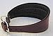 Greyhound Podenco Windhund - Halsband, Halsumfang 40-47 cm Leder °BRAUN°