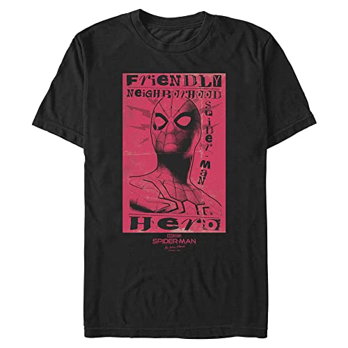 T-shirt Spider-Man Marvel manches courtes pour carrure large