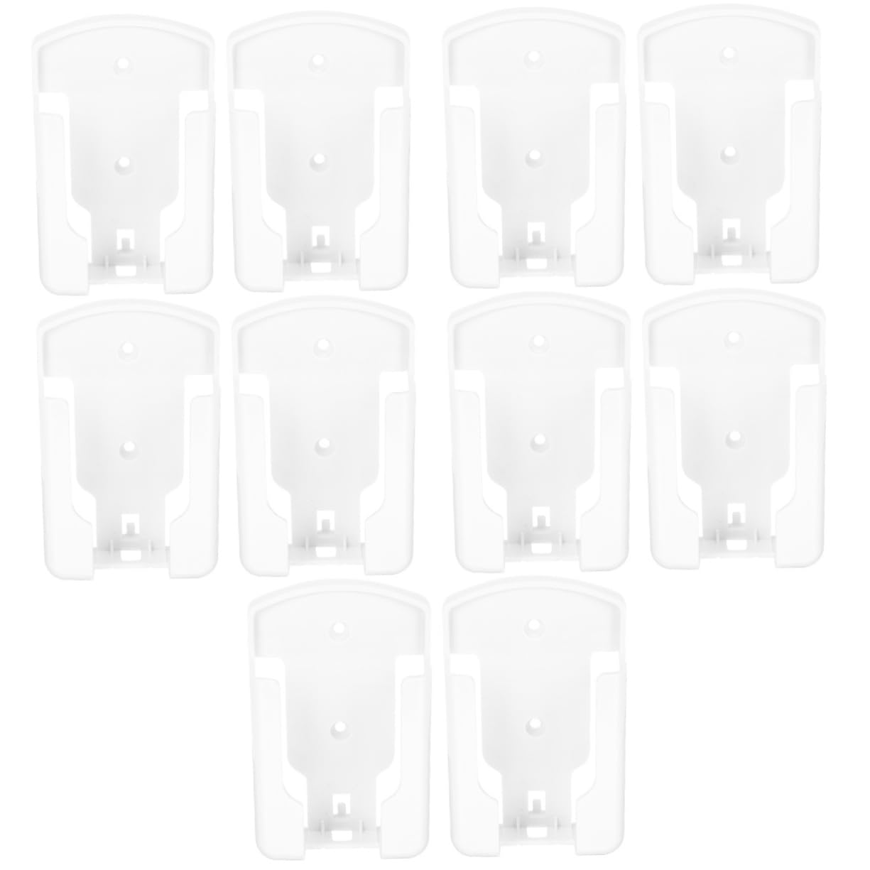 Cabilock 10 Piezas Soporte de Control Remoto Autoadhesivo Cajas almacenaje Caja almacenaje portamovil Gel Pararse Caja remota de Montaje en Pared bastidores de Pared el plastico