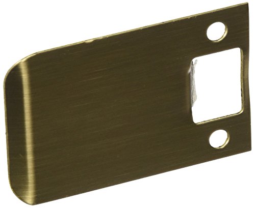 Don-Jo EL 104 18 Gauge Extended Lip Strike, Blackened Satin Brass Plated, 4