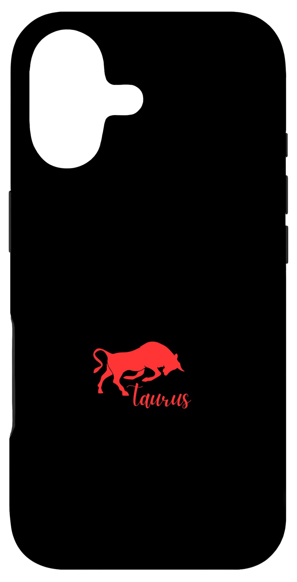 Taurus Bull Red Case for iPhone 17
