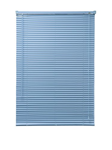 STOR PLANET | Persianas Venecianas de PVC Veneto, Cortinas con Lamas, Persianas de Interior para Ventanas y Puertas, Cortinas de Cocina, Baño, Domitorio… | Azul Celeste, 60X130