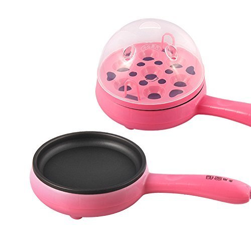 Dhruheer Electric Egg Boiler Poacher with Handle - Compact, Stylish Egg Cooker