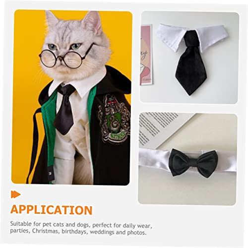 Pack de 4 pajaritas ajustables y elegantes para mascotas en bodas y fiestas 3