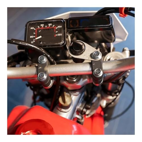 Abrazadera elevadora de manillar para mejorar postura en moto XR 3