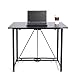 Origami Folding Computer Desk for Office Study Students Bedroom Home Gaming and Craft | Space Saving Foldable Design, Fits Dual Monitors and Laptop, Collapsible, No Assembly Required | (Wood, Medium)