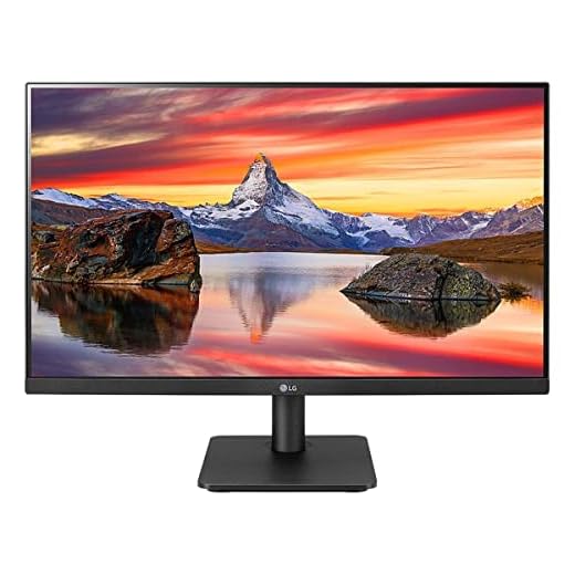 LG FHD 24-Inch Computer Monitor 24MP400-B, IPS with AMD FreeSync, Black