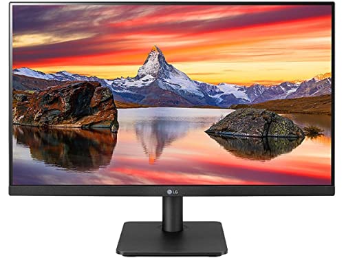 LG FHD (1920 x 1080) 24 Inch Computer Monitor, IPS, AMD FreeSync, 3-Side Borderless Design, 75Hz, 5ms, Reader Mode, Smart Energy Saving, OnScreen Control, HDMI, D-Sub, 24MP400-B, Black by LG - Used condition - US$98.00