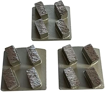 Scanmaskin Diamond Grinding Discs, Set of 3, Premium Extra Soft Bond, 30/40 Grit