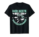 Lustiger Fallschirmspringen Spruch mit Fallschirm Motiv. Ergänzung und Zusatz Gutschein Fallschirmspringen für Männer und Frauen.