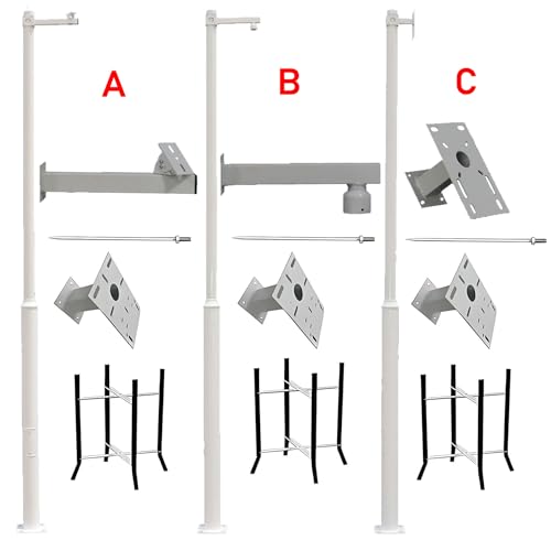 Support de caméra de surveillance haute stabilité pour montage extérieur