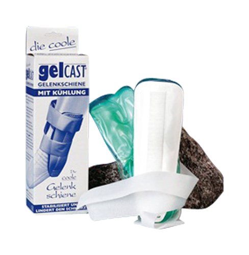 Gel cast cheville M1 235 m orthèse de cheville avec rail de stabilisation thermique