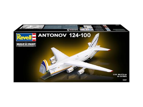 Revell 03807 Antonov AN 124 Ruslan Maquette davion 1:144 - vue 3