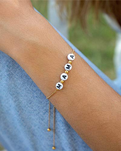 Benevolence LA Mama Bracelet | Mom Jewelry | Beaded Bracelets for Women, Gifts from Daughter, Gift for New Mom | Birthday Gift4