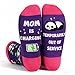 TerasDpt Funny Mothers Day Gift for Mom from Daughter Son Husband Birthday Gifts for Women Wife Sister - Cute Mom Socks for Moms Grandma - Unique Gift Ideas for Mother’s Day Stocking Stuffers