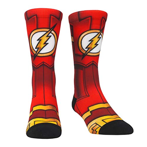 DC Comics Super Premium HyperSuit Socks (L-XL, The Flash)