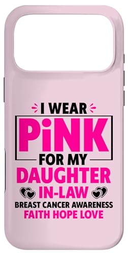 I Wear Pink For My Daughter In-Law ������[�� �X�}�z�P�[�X iPhone 17 Pro Max �p