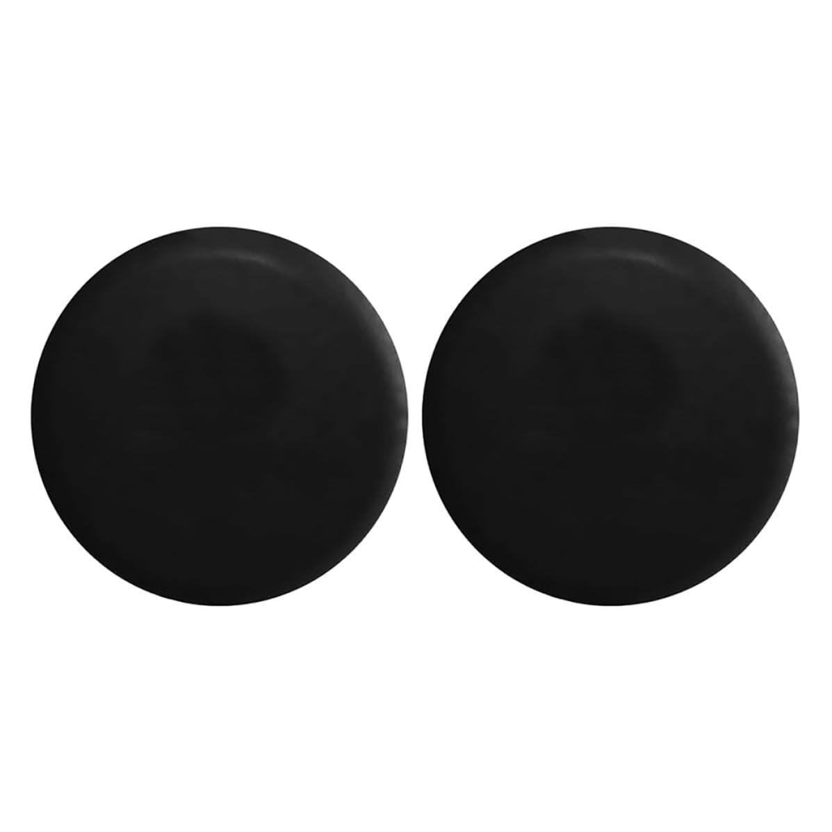 Alasum 2 Pezzi Copertura per Ruota di Scorta 15 Pollici in Pvc Nero, Copriruota per Camper e Auto, Protegge da Detriti, per Ruota e Pneumatico di Scorta