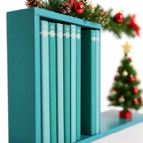 Image of Mini Book Ornament Advent 2025, Book Lovers, Calendar with 24 Books, Christmas Books Countdown Calendar, Holiday Decorations (Red-1PCS)