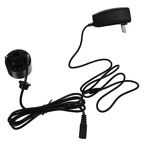 OUNONA Mist Maker for Aquarium Indoor Fountains LED Fish Tank Humidifier Atomizing Head with US Plug Design for Dreamy Lighting Humidity Control