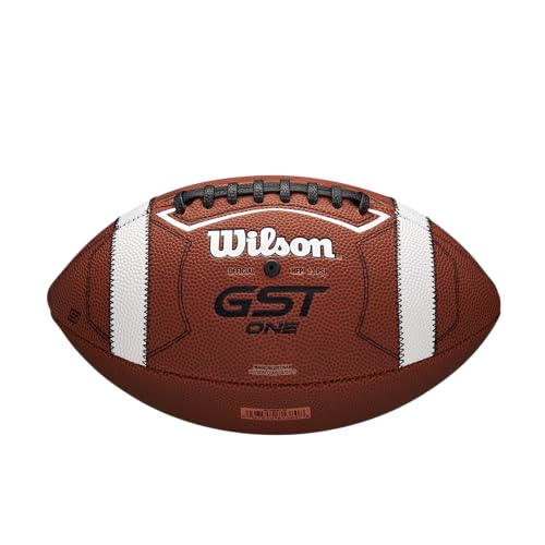 Wilson GST SpeedSkin One Football - Brown, Official Size by WILSON - Image 2
