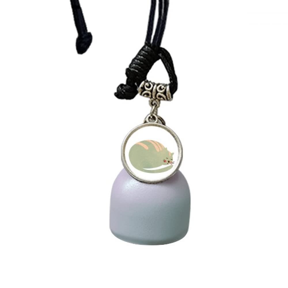 Colgante de coche de gato en acuarela para eliminar el aburrimiento interior