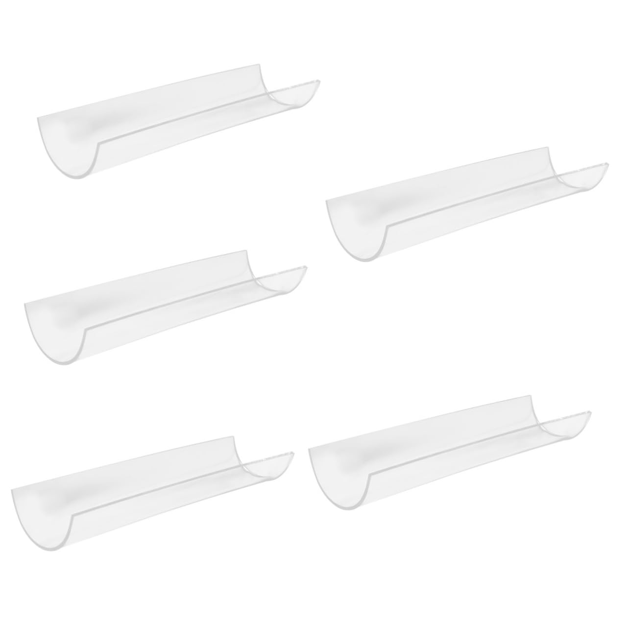 Cabilock 5pièces Moule à Gâteau Acrylique u Pour Roll Outil De Pâtisserie Pratique Et Réutilisable De Diamètre Pour Création De Desserts