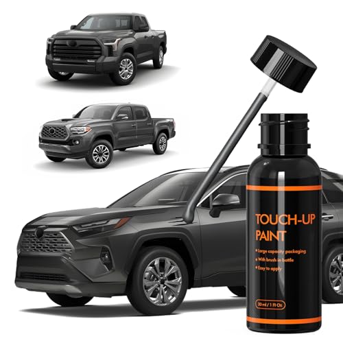 Image of 1G3 Magnetic Gray Metallic Touch Up Paint for Toyota Car | DIY Car Paint Scratch Repair Kit, Auto Paints, Quick Easy Fix Scratch Repair For Corolla /RAV4 /Tacoma /Tundra /4Runner