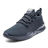 ZASJDG Mens Slip On Walking Shoes Non Slip Running Tennis Gym Mesh Fashion Sneakers Brown Size 9.5 Women/8 Men