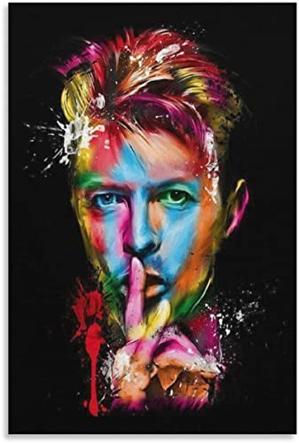ZYUANYUAN Affiches sur Toile Tableau sur Toile Andy Warhol David Bowie and Family Bedroom Decor sans Cadre 60X90cm - Les Beatles, Paul McCartney, John Lennon, RIngo Starr, George Harrison ZYUANYUAN Affiches sur Toile Tableau sur Toile Andy Warhol David Bowie and Family Bedroom Decor sans Cadre 60X90cm