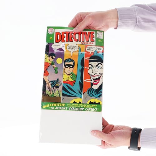 Image of BCW Premium Silver Age Comic Premade Bags with Backer Boards | 7 ⅛ inch x 10 inch | Pre-Loaded & Archival Comic Sleeves and Boards | Crystal Clear Storage for Collectors (Non-Resealable) (250 Pack)