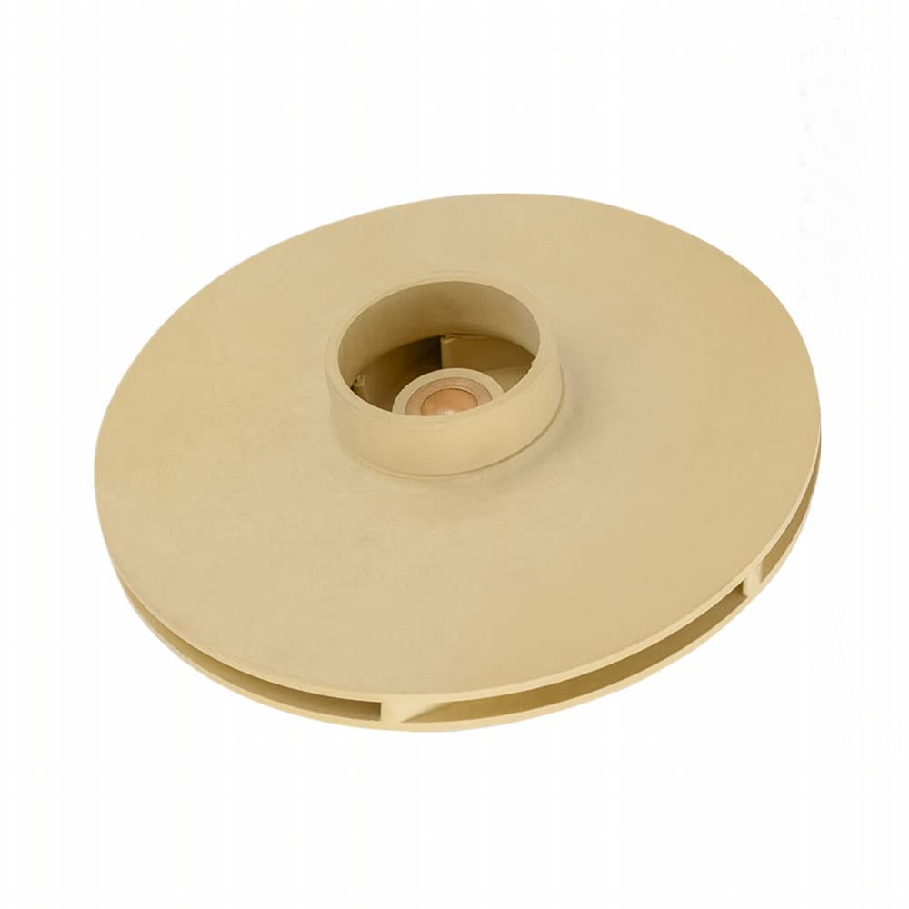 MBLUE Pompe à Eau Turbine PPO Plastique ménage Auto-amorçante centrifuge Eau sous Pression Pompe en Acier Inoxydable pièce de réparation mécanique (130X12MM)
