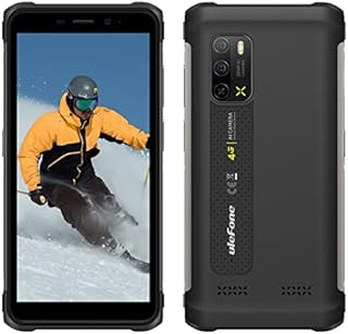 Ulefone Rugged Phone, Armor X10 Pro, 4GB 64GB, 4G Smartphone Android Unlocked, 20MP Camera, 3-Card Slot Design, 5.45 inch Screen Tough Phone, 5180mAh, Waterproof Mobile Phones, NFC, UK Version, Black