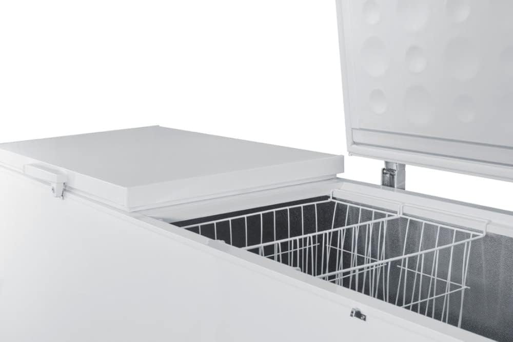 Summit Appliance VT252-30ºC Laboratory 26.7 Cu.Ft. Chest Freezer with Stainless Steel Corner Guards, NIST Calibrated Thermometer, Manual Defrost, Digital Controls with Alarm and Lock